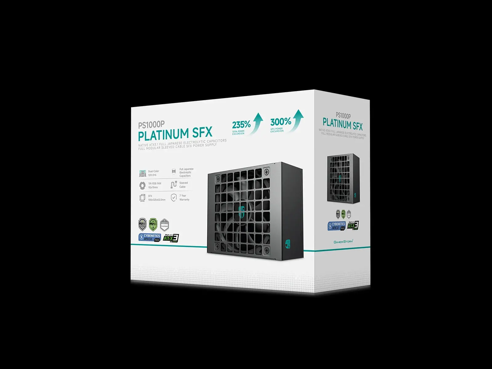 DeepCool захранване PSU SFX 3.1 1000W Platinum, Full Modular - PS1000P - image 7