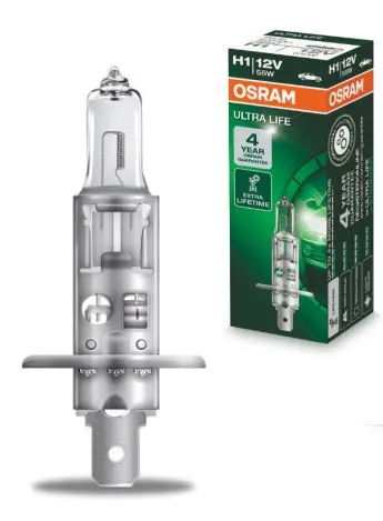 АВТОМОБИЛНА ЛАМПА 64150ULT H1 55W 12V P14,5s BOX OSRAM