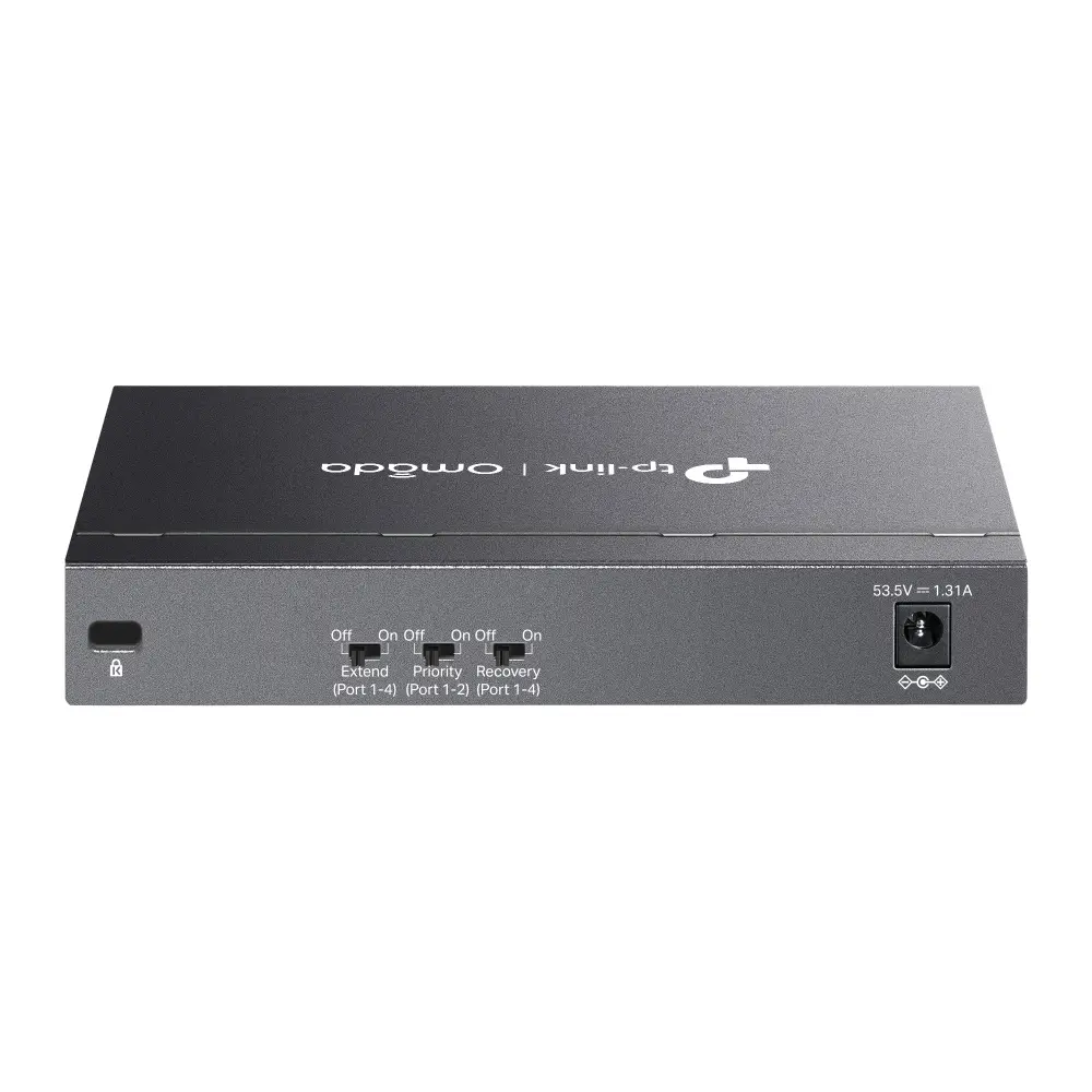 Комутатор TP-Link Omada DS106P 6-портов 10/100Mbps с 4-портов PoE+ - image 1