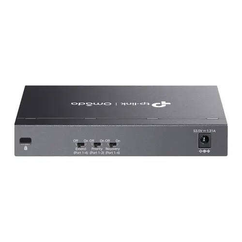 Комутатор TP-Link Omada DS106P 6-портов 10/100Mbps с 4-портов PoE+ - image 1