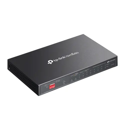 Комутатор TP-LinkDS110GMP, 8x1Gb PoE+, неуправляем, рак - image 2