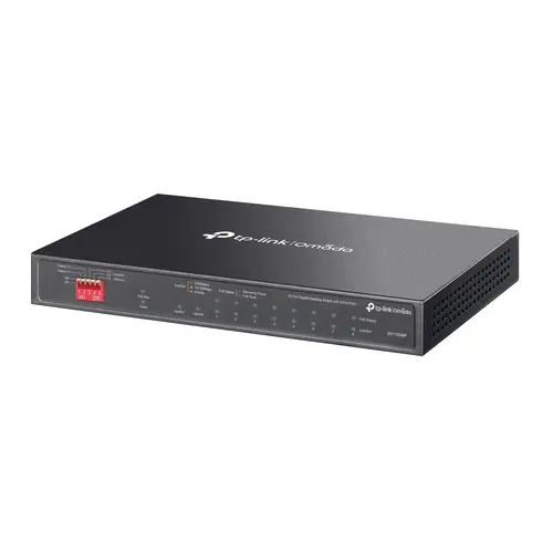 Комутатор TP-LinkDS110GMP, 8x1Gb PoE+, неуправляем, рак - image 3