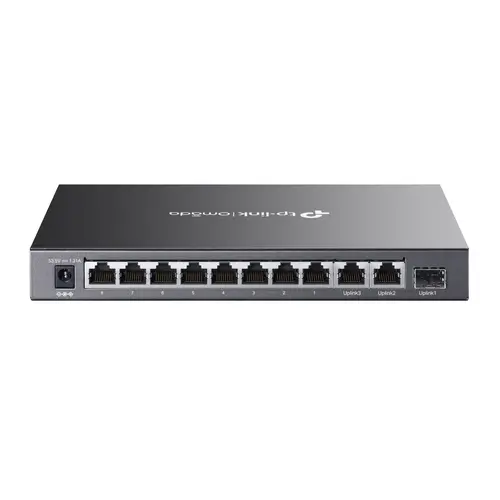 Комутатор TP-Link DS111P, Omada 8-портов 10/100Mbps с 3-портов PoE+ - image 1