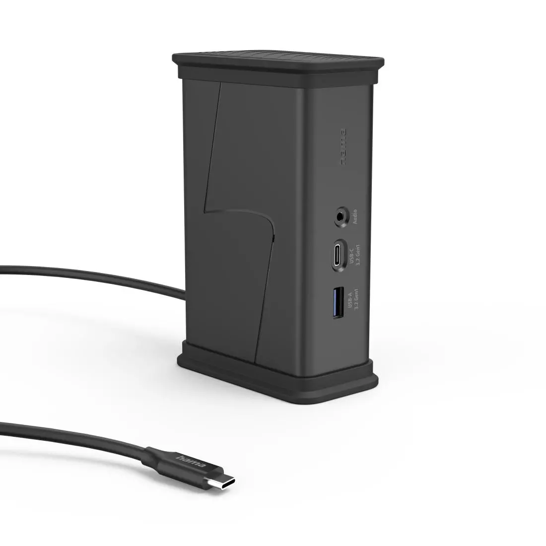 HAMA Докинг станция USB-C "Connect2Office Black", 9 порта, 2x HDMI™, USB-A, USB-C, LAN - image 1