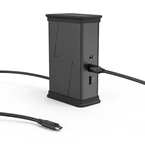 HAMA Докинг станция USB-C "Connect2Office Black", 9 порта, 2x HDMI™, USB-A, USB-C, LAN - image 3