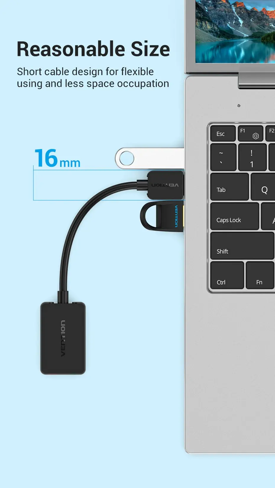 Vention Εξωτερική κάρτα ήχου USB Sound card - CDYB0 - image 10