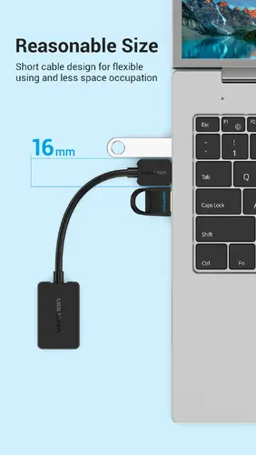 Vention Placă de sunet externă USB Sound card - CDYB0 - 11