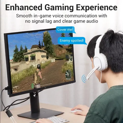 Vention външна звукова карта USB Sound card - CDYB0 - image 1