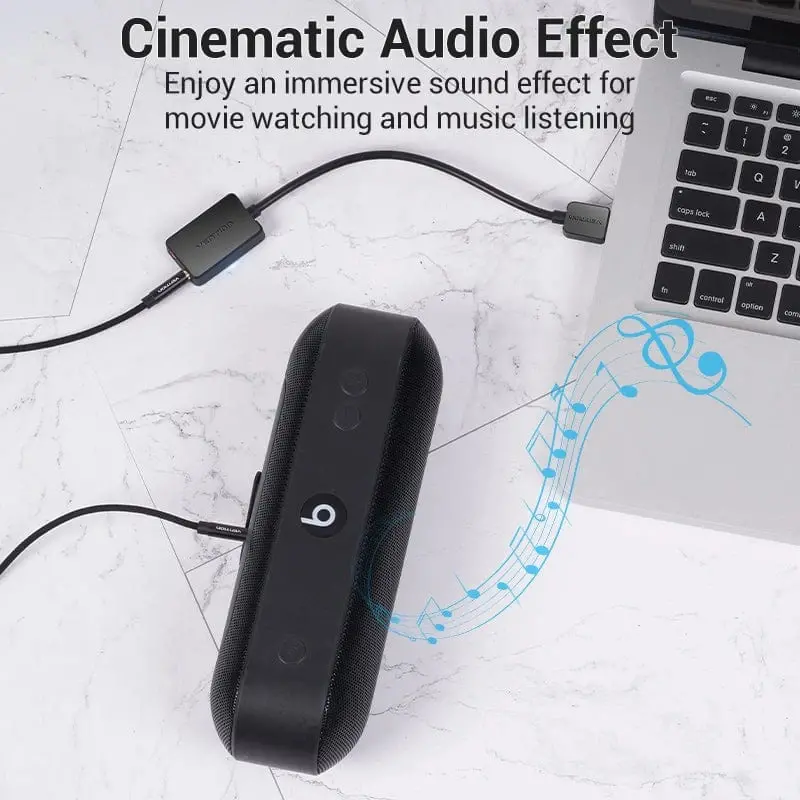 Vention Εξωτερική κάρτα ήχου USB Sound card - CDYB0 - image 3