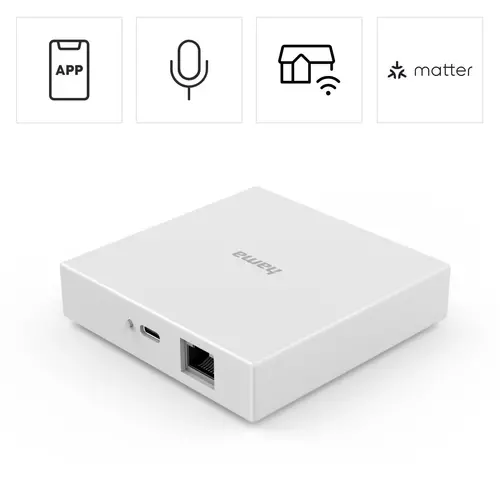 HAMA Smart Hub, Matter, Zigbee, control vocal - 10