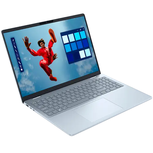 Dell 16 Plus (DB16250), Intel Core Ultra 9 288V vPro(8C, 8T, 12MB, up to 5.1GHz), 16.0" 2.5K(2560x1600) Mini-LED Touch, 32GB LPDDR5x, 1TB M.2 SSD, Arc Graphics, WiFi+BT, Cam+Mic, EN Backlit KBD, FPR, Win11Pro, 3Y Led Carry - image 1