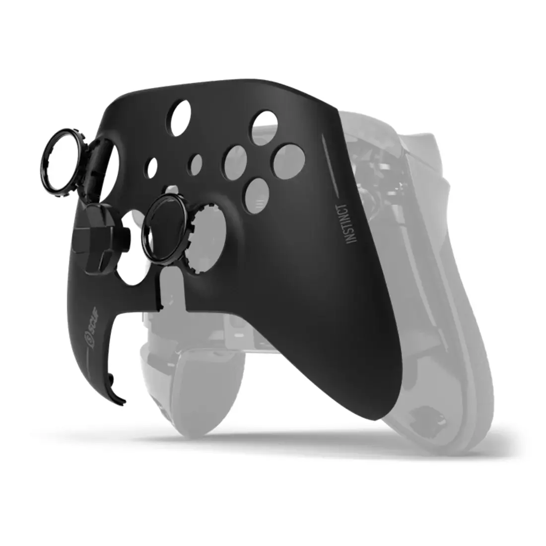 Faceplate за SCUF Instinct и SCUF Instinct Pro геймпадове - Черен - image 1