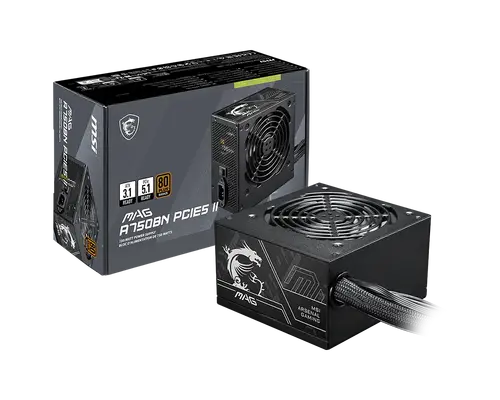 Кутия за компютър, PSU MSI MAG A750BN PCIE5 II - image 3
