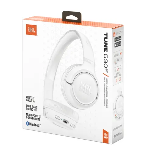 Слушалки, JBL TUNE 530BT WHT Wireless on-ear Bluetooth headphones - image 9