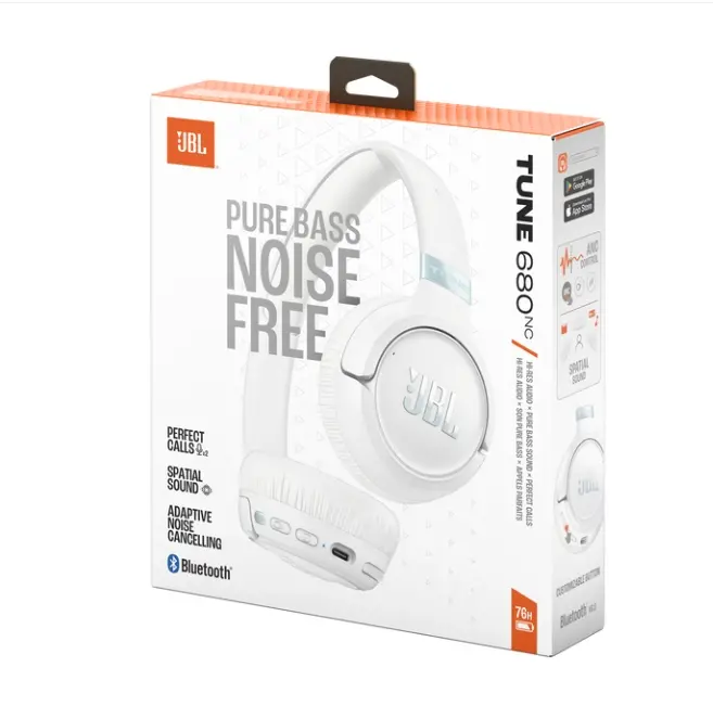 Слушалки, JBL TUNE 680NC BLK Wireless on-ear Noise cancelling headphones - image 10