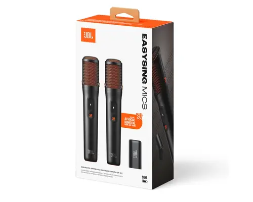 Μικρόφωνο, JBL EASYSING MICS Δύο ασύρματα μικρόφωνα με τεχνητή νοημοσύνη και αφαίρεση φωνητικών σε πραγματικό χρόνο - 6