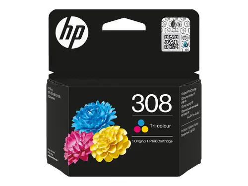 HP 308 Tri-color Original Ink Cartridge - image 13