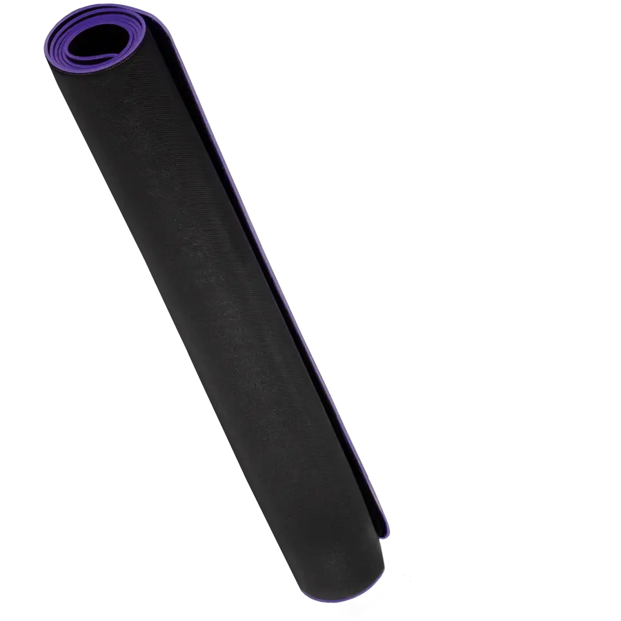 LORGAR RX1FM, Sim Racing Floor Mat Advanced, Stitched edge, 1,700X700X3 mm, Black/purple - image 4
