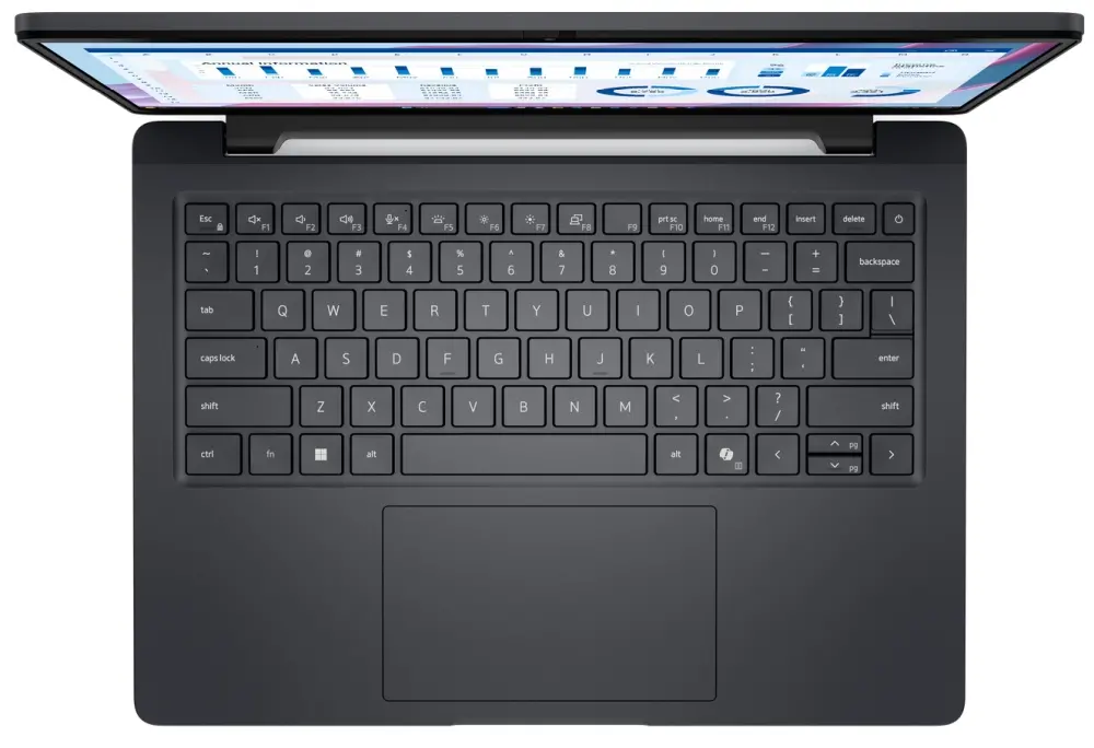 Лаптоп, Dell Pro Max 14 MC14255, AMD Ryzen AI 7 PRO 350 (24MB cache, 8 cores, up to 5.0GHz), 14" FHD+, LCD, 300 nits, 16GB: 1x16GB, LPDDR5x, 8000 MT/s, 512GB, SSD Gen4, AMD Radeon Integrated Graphics, FHD HDR RGB Cam, Wi-Fi 7, FPR, Backlit Kb, Win 11 Pro, 3Y - image 3