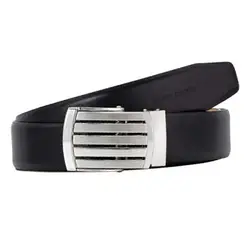 Мъжки колан - черен Pierre Cardin , 100 см