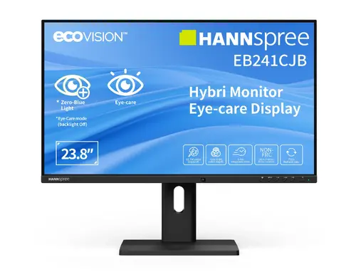 Монитор Hybri Hanspree EB241CJB - 24"inch ecoVision TN, FHD(1920x1080), 75Hz, USB-C