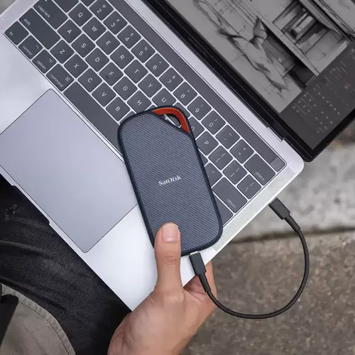 SanDisk Εξωτερικός φορητός σκληρός δίσκος SSD 2TB Extreme PRO USB4, USB3.2, 3800 MB/s ανάγνωση, 3700MB/s εγγραφή - 5