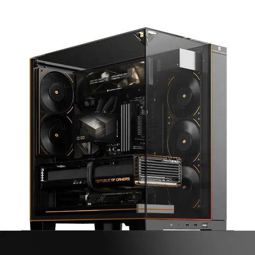 Thermalright carcasă Case ATX - TR-A70 Vision Black - display LCD 9.16 inch, USB-C - 2