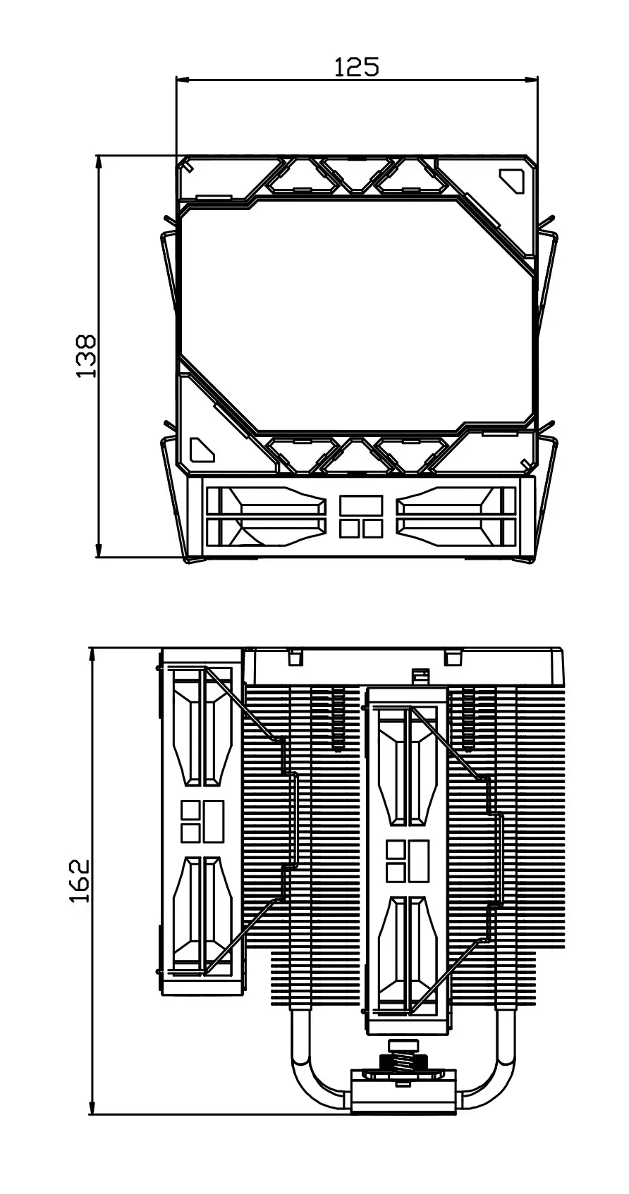 Thermalright охладител CPU Cooler Peerless Assassin 120 Vision ARGB - Dual-Tower - 2.8 inch Display, LGA1851/AM5 - image 2