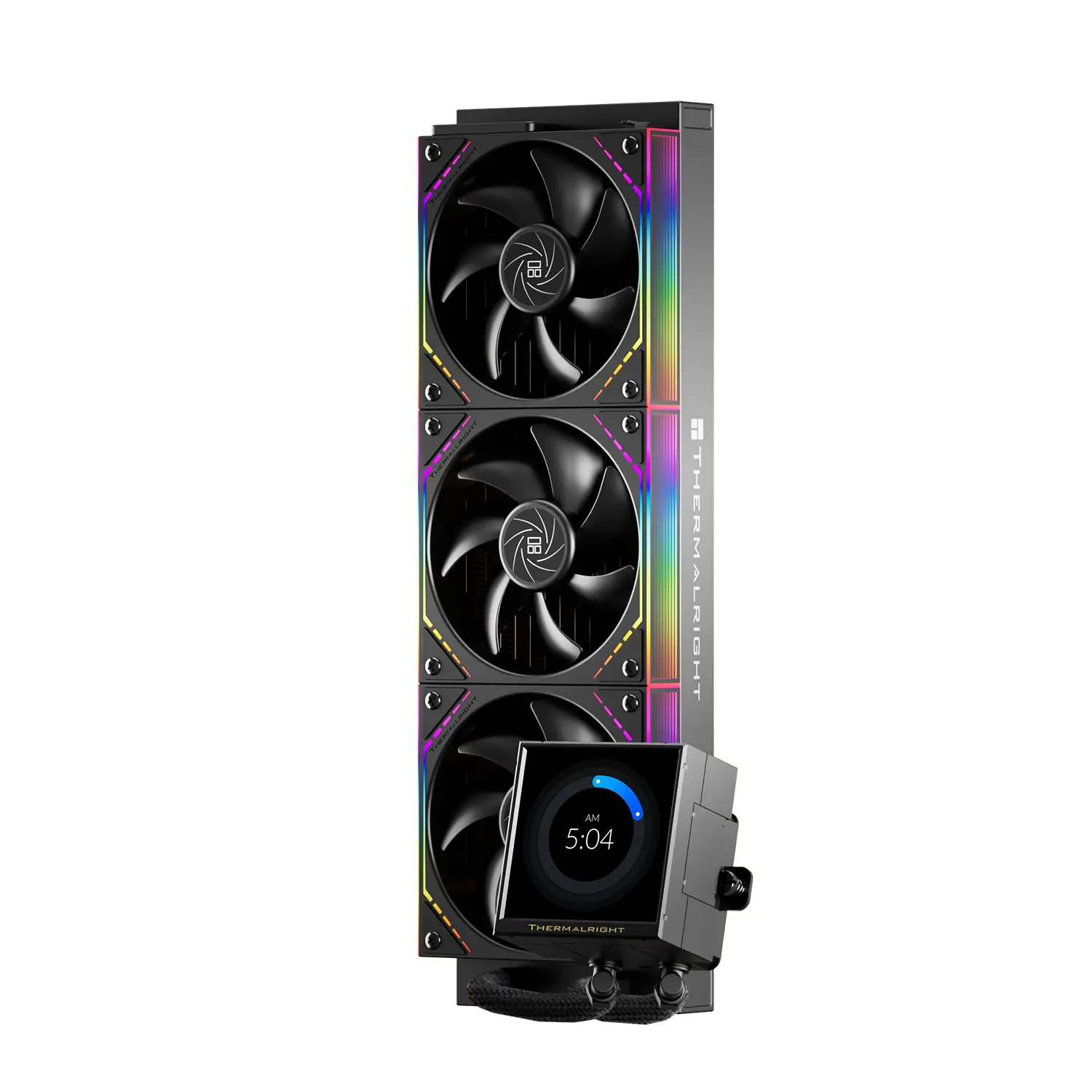 Thermalright Răcire cu apă Peerless Vision 360 ARGB Negru - Display IPS LCD 3.95 inch