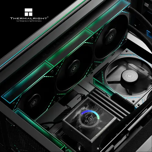 Thermalright Υδρόψυξη Peerless Vision 360 ARGB Μαύρο - Οθόνη IPS LCD 3.95 ιντσών - 8