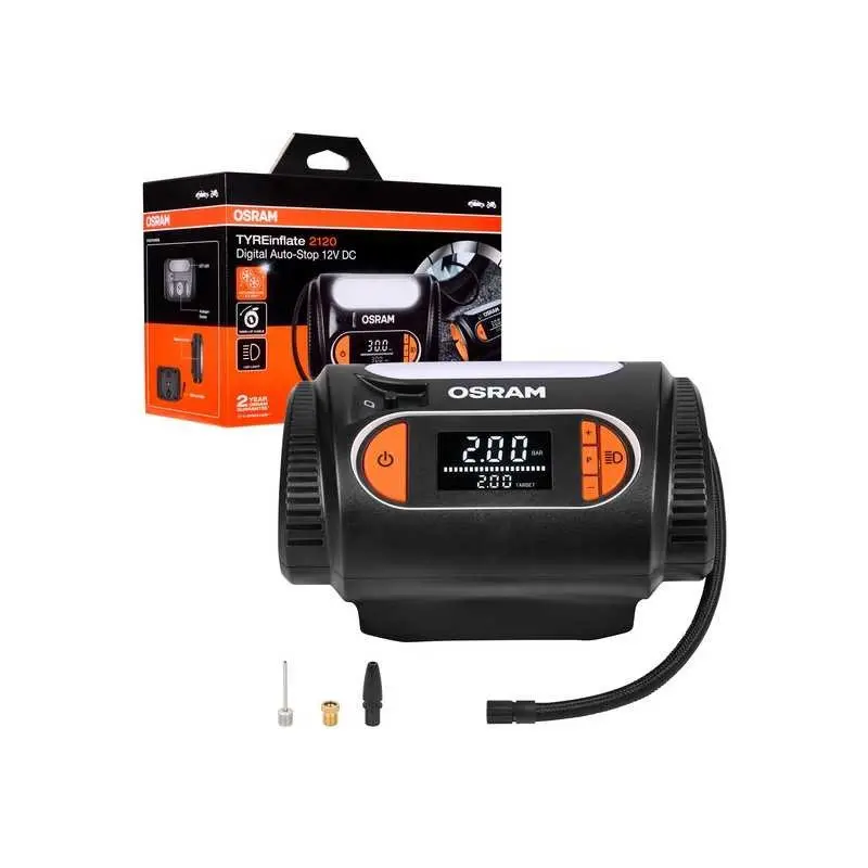 ΨΗΦΙΑΚΟΣ ΚΟΜΠΡΕΣΕΡ OTI2120 TYREINFLATE OSRAM