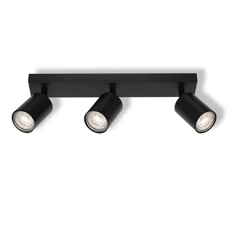 LED ОСВЕТИТЕЛНО ТЯЛО SPOT ELEMENTAL BLACK 3XGU10 BLACK LEDVANCE - image 2