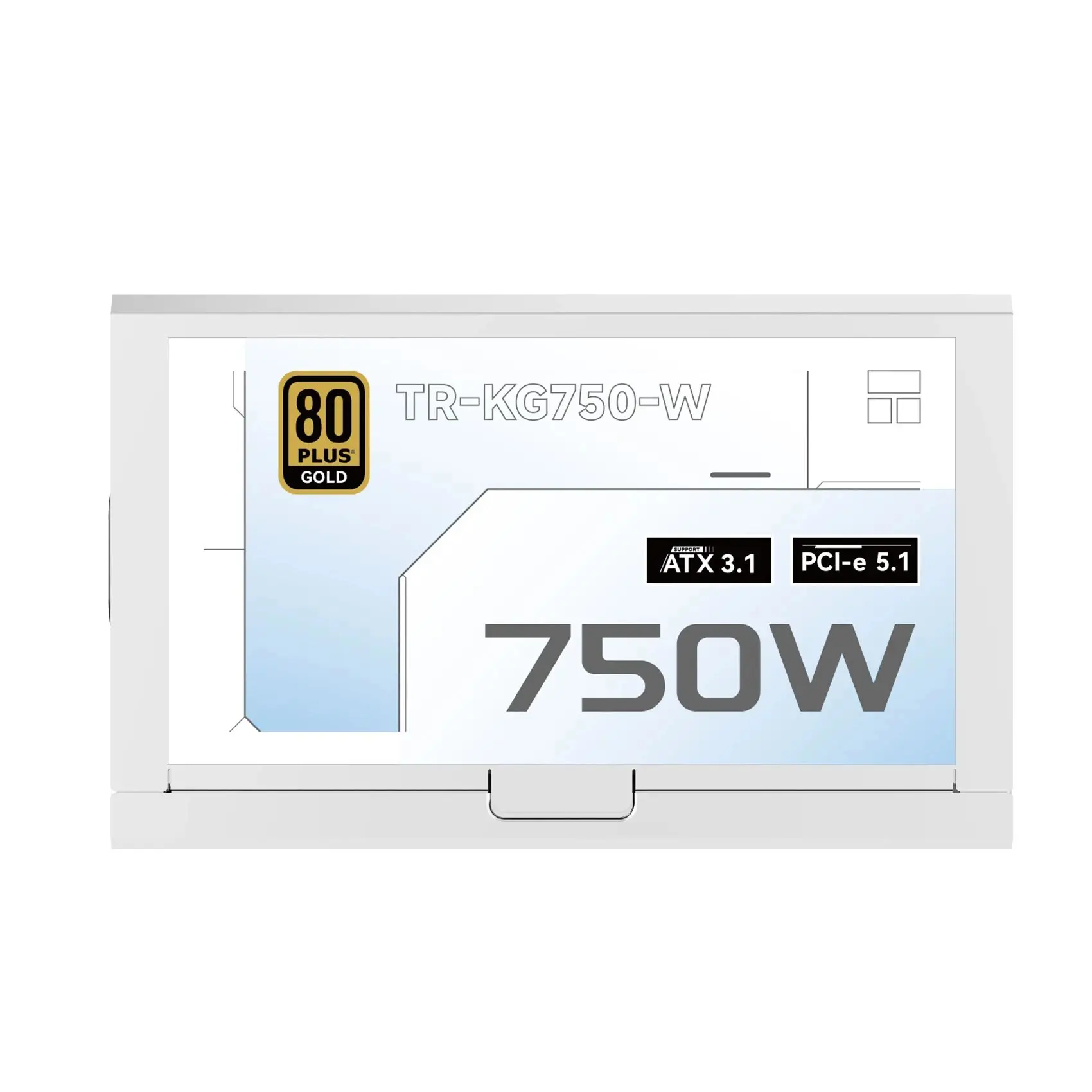 Thermalright захранване PSU ATX 3.1 750W White, Gold, Full Modular - TR-KG750-W - image 1