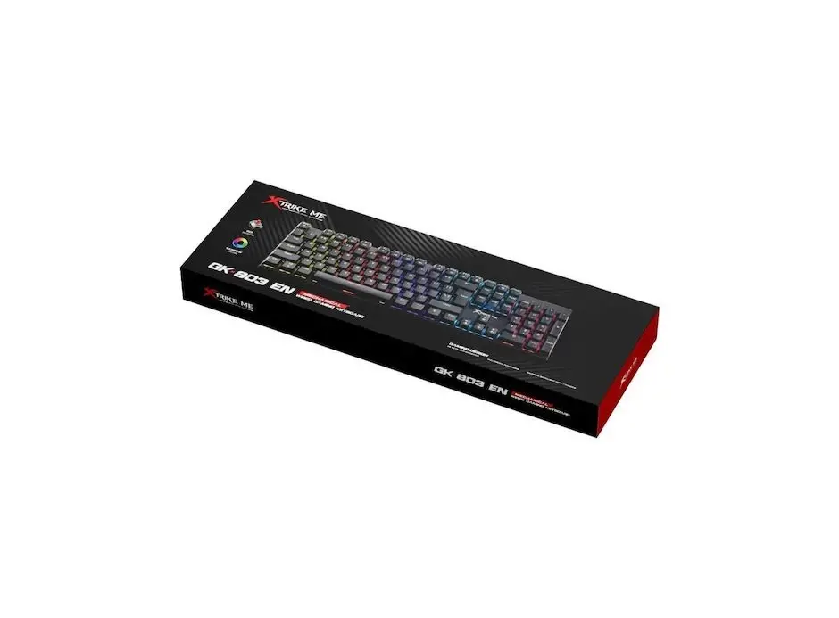 Xtrike ME μηχανικό gaming πληκτρολόγιο, Gaming Μηχανικό πληκτρολόγιο 104 πλήκτρα - GK-803 EN (αγγλικά US) - image 3