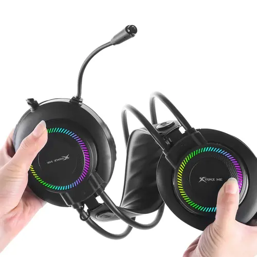 Xtrike ME геймърски слушалки Gaming Headphones GH-509 - 50mm, RGB - image 3