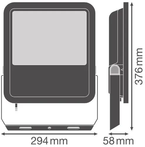 ПРОФЕСИОНАЛЕН LED ПРОЖЕКТОР PFM FL 200 133W 20KLM 865 PS SY100 BK LEDVANCE - image 7