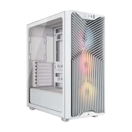 Carcasă Corsair 3200D RS ARGB Mid-Tower Performance, alb - 1