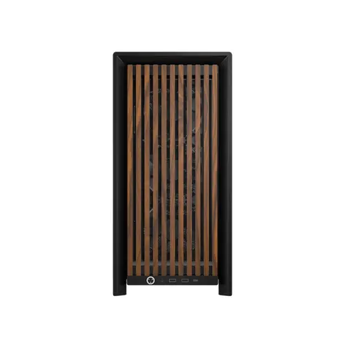 Corsair FRAME 4000D RS Wood Mid-Tower, Black/Walnut - image 1
