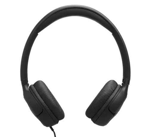 Слушалки, JBL TUNE 530C BLK USB-C Wired on-ear headphones - image 1