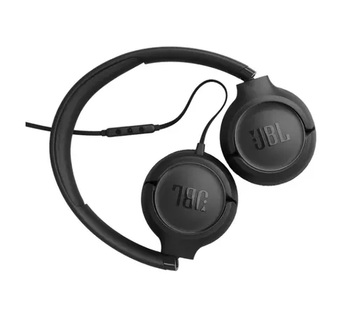 Слушалки, JBL TUNE 530C BLK USB-C Wired on-ear headphones - image 2