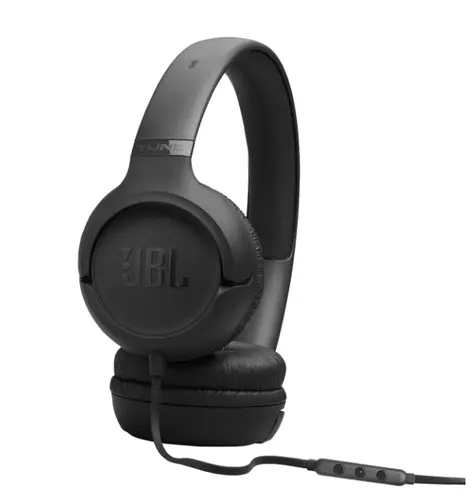 Слушалки, JBL TUNE 530C BLK USB-C Wired on-ear headphones - image 4