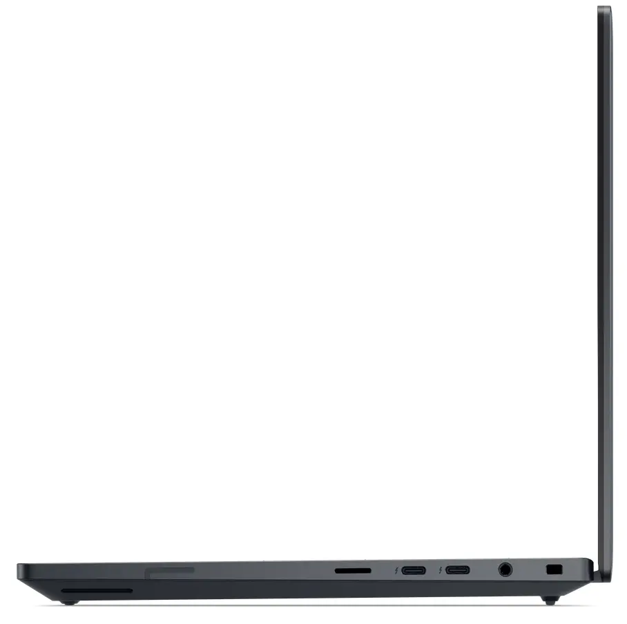 Лаптоп, Dell Pro Max 14 Premium MA14250, Intel Ultra 7 265H vPro (13 TOPS NPU, 16cores, up to 5.30 GHz), 14" FHD+ (1920x1200), 400 Nit AG, 32GB LPDDR5x 8400 MT/s, 512GB TLC, NVIDIA RTX PRO 1000 Blackwell 8GB GDDR7, 8MP HDR + IR UPD Cam, Wi-Fi 7, FPR, Bac - image 6