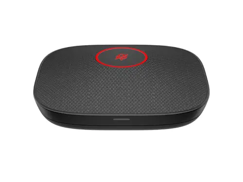 HP Poly Studio A2 Black Table Microphone Mounting Plate I/O cables HP Poly Studio A2 Black Table Microphone Mounting Plate I/O cables