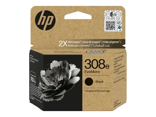HP 308e EvoMore Black Original Ink Cartridge - image 3
