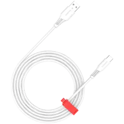 CANYON cable Onwire 18TP USB-A to USB-C 2m,18W TPE 2m White