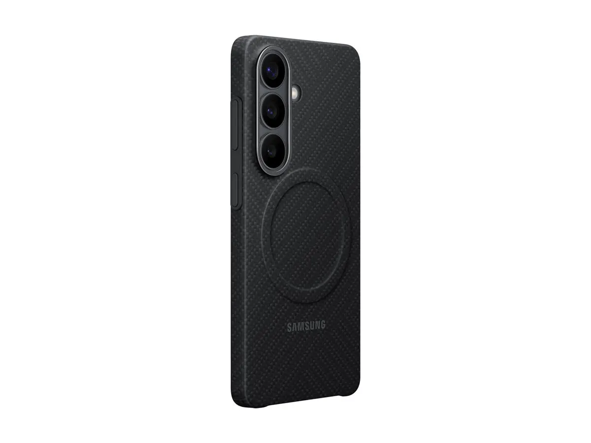 Калъф, Samsung S26 Carbon Magnet Case Black - image 1