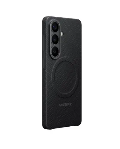 Калъф, Samsung S26 Carbon Magnet Case Black - image 1