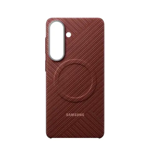 Калъф, Samsung S26+ Carbon Magnet Case Coral Red - image 2