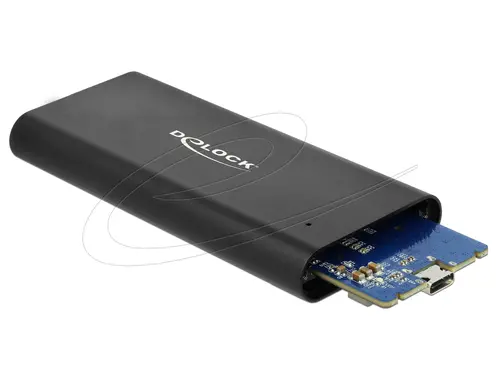 Външно чекмедже Delock за M.2 NVMe PCIe SSD със SuperSpeed ​​USB 10 Gbps (USB 3.1 Gen 2) USB Type-C женски - image 2