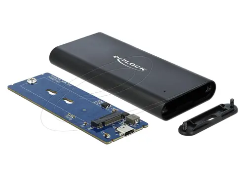 Външно чекмедже Delock за M.2 NVMe PCIe SSD със SuperSpeed ​​USB 10 Gbps (USB 3.1 Gen 2) USB Type-C женски - image 3